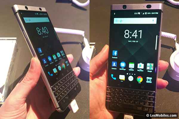 Le BlackBerry KEYOne est disponible