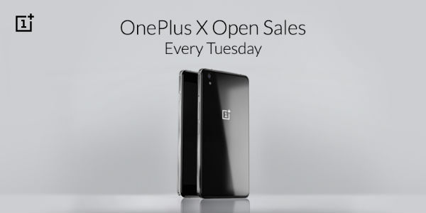 Le OnePlus X sera en vente libre tous les mardis