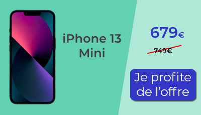 L'iPhone 13 Mini avec RED by SFR