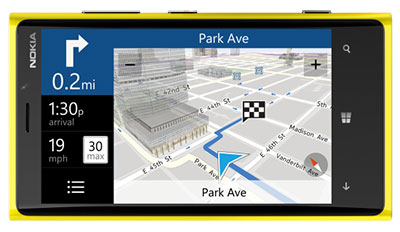 Test Nokia Lumia 920 : Nokia Drive