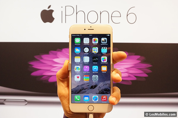 iPhone 6 Plus prise en main