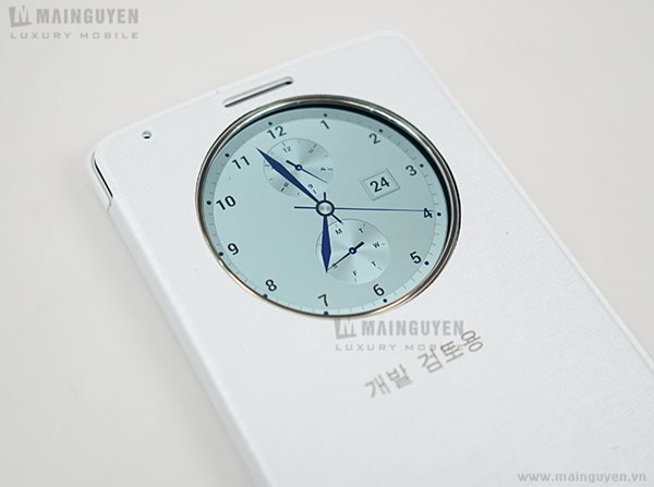 LG G3 avec étui QuickCircle