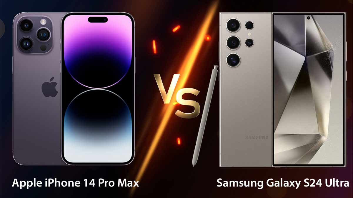 Apple iPhone 14 Pro Max ou Samsung Galaxy S24 Ultra : lequel acheter ?