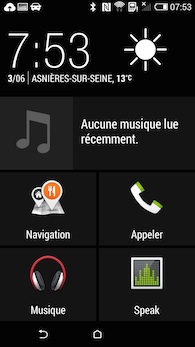 HTC One mini 2 application HTC