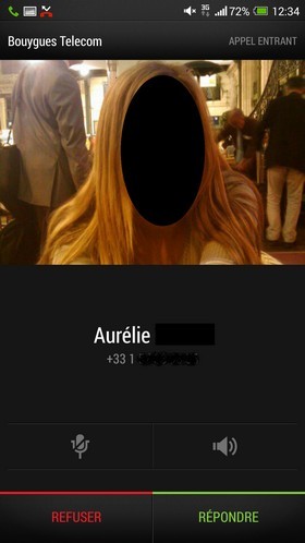 HTC One Max téléphonie