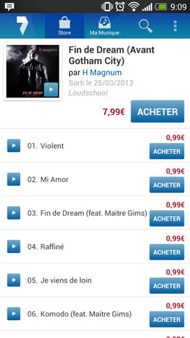 Test HTC One 7 digital