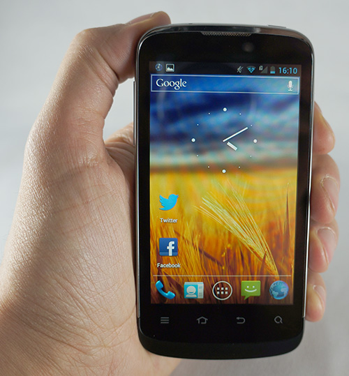 Test ZTE Blade 3 : design