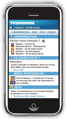 TV5MONDE lance un service « langue française »