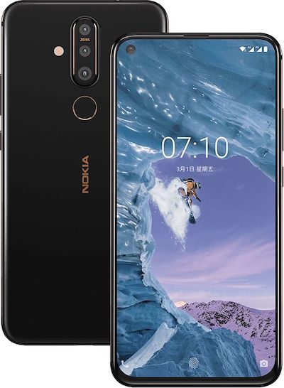 Nokia officialise le Nokia X71 et son écran avec un trou pour la webcam