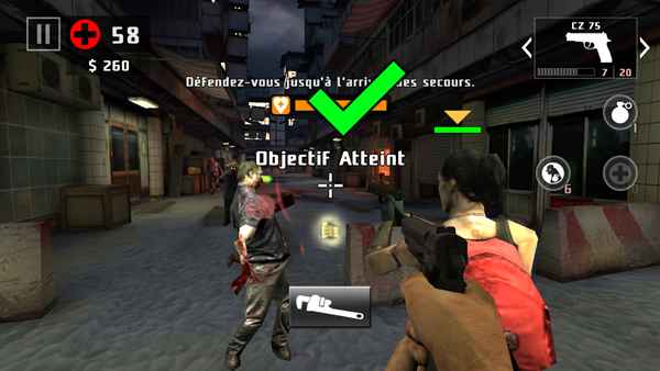 Wiko Ufeel : Dead Trigger 2