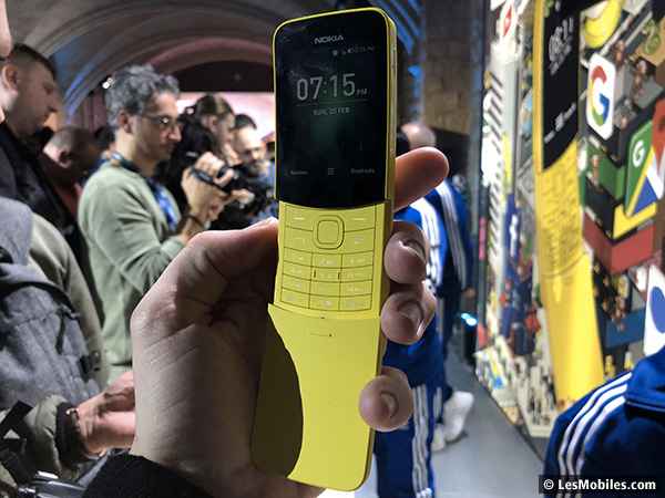 Nokia 8110 4G : une mise à jour apporte WhatsApp