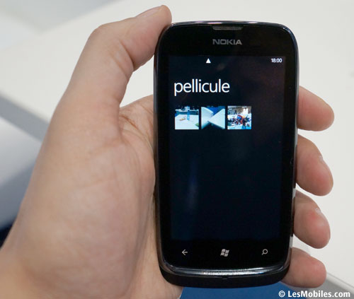 Nokia Lumia 610 MWC 2012 prise en main Windows Phone entrée de gamme