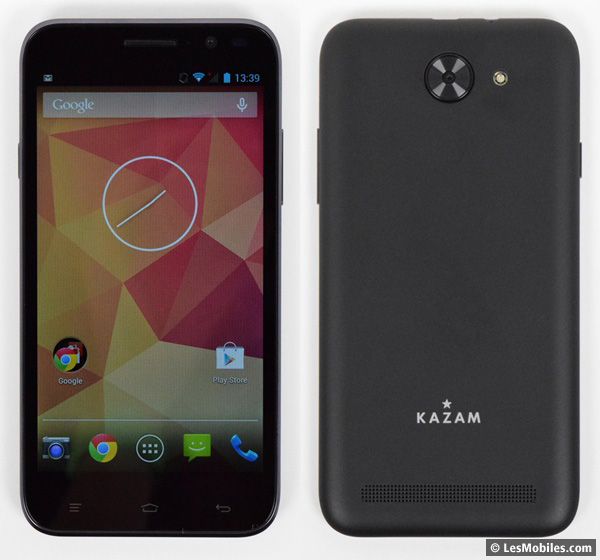 Kazam Tornado2 5.0 : avant / arrière