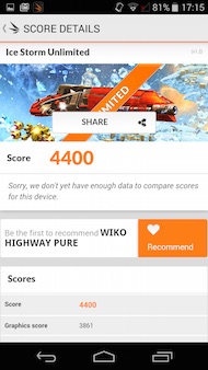 Highway Pure performances