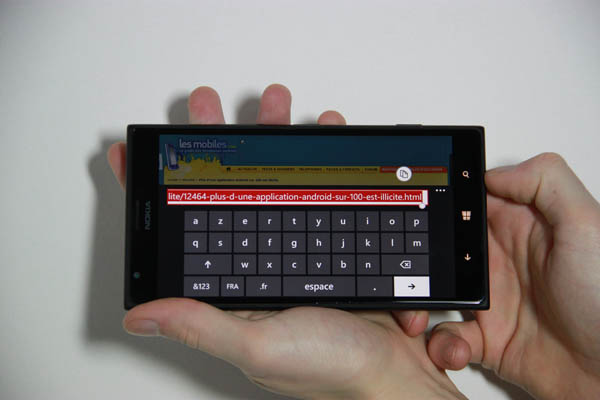 Nokia Lumia 1520 : prise en main