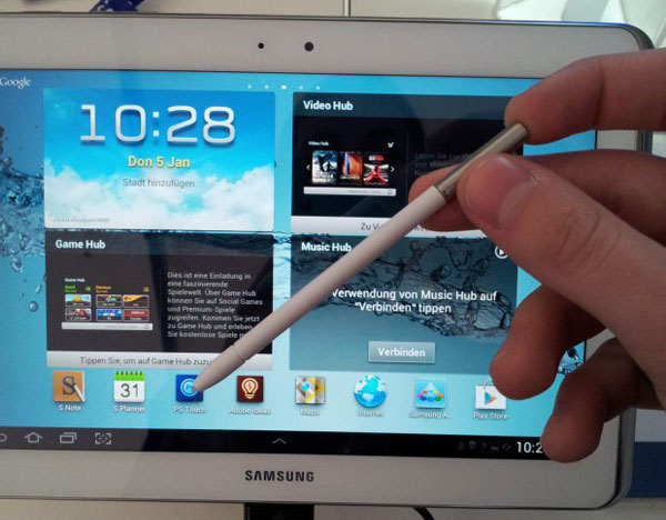 La Samsung Galaxy Note 10.1 aura bien un processeur quadruple coeur Exynos