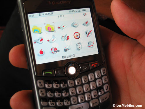 BlackBerry Curve 8310 chez SFR