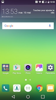 LG G5 interface