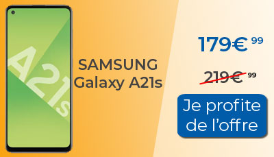 Black Friday : Samsung Galaxy A21s en promo