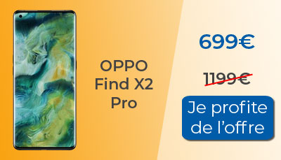 Oppo Find X2 Pro au meilleur prix chez Boulanger