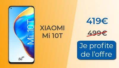 Xiaomi Mi 10T au meilleur prix chez RED by SFR