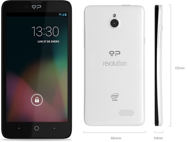 Geeksphone Revolution : le premier smartphone à proposer Android ou Firefox OS
