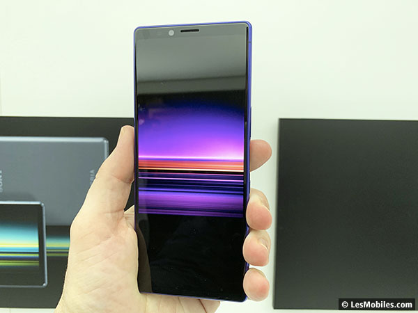 Sony présente le Xperia 1, son premier mobile CinemaWide (MWC 2019)