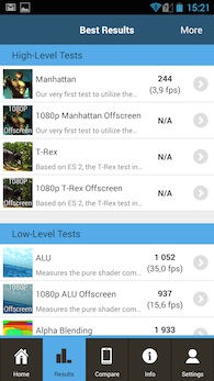 Archos 50 Helium GFXBench