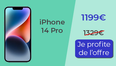 L'iPhone 14 Pro au meilleur prix chez RED by SFR