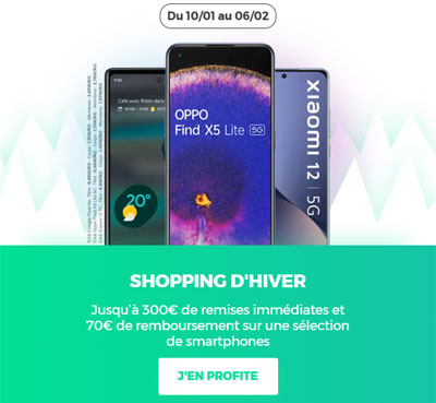promo Shopping hiver RED by SFR