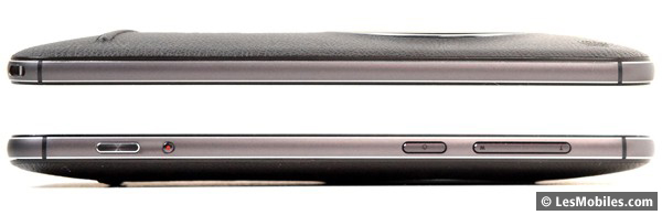 Asus ZenFone Zoom : gauche/droite