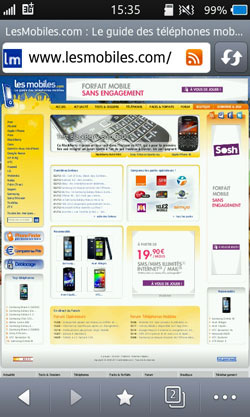 Test Samsung Galaxy Wave 3 processeur 1,4 GHz dos coulissant écran super amoled 4 pouces 5 mégapixels Bada 2.0 Live Panel Samsung Apps