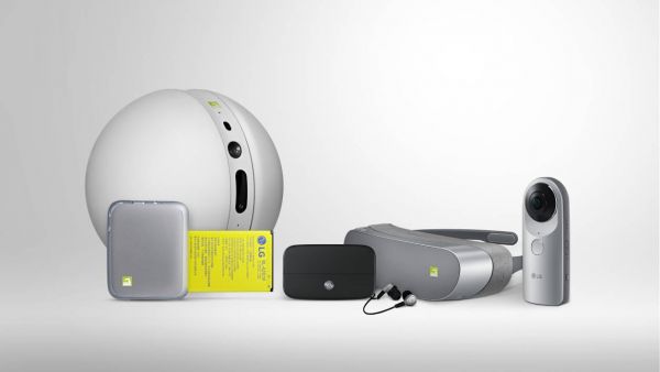 LG 360 VR, 360 CAM et Rolling Bot pour en faire toujours plus avec le G5 (MWC 2016)