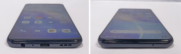 Connectique de l'Oppo Find X3 Lite