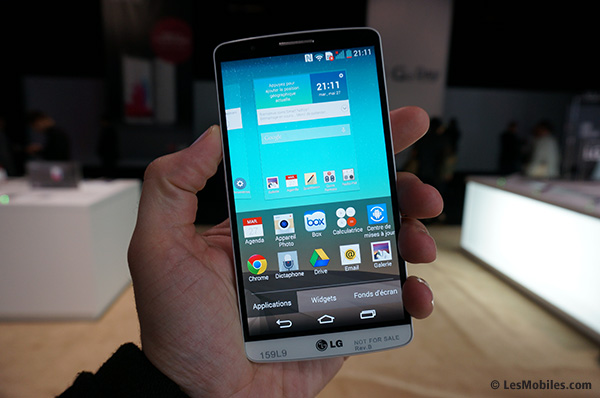 LG G3 blanc