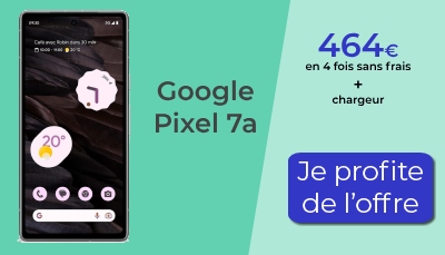 Google Pixel 7a sur Amazon