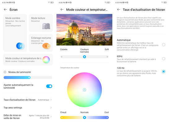ZTE Axon 40 ultra interface 5