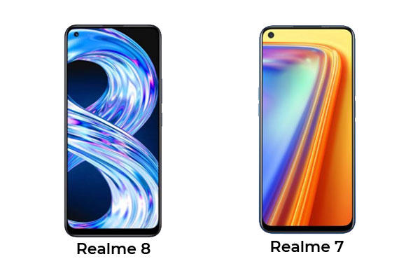 Realme 8 contre realme 7, quelles sont les différences ?