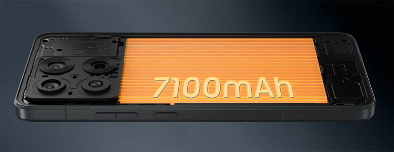 Motorola edge 70 Max batterie
