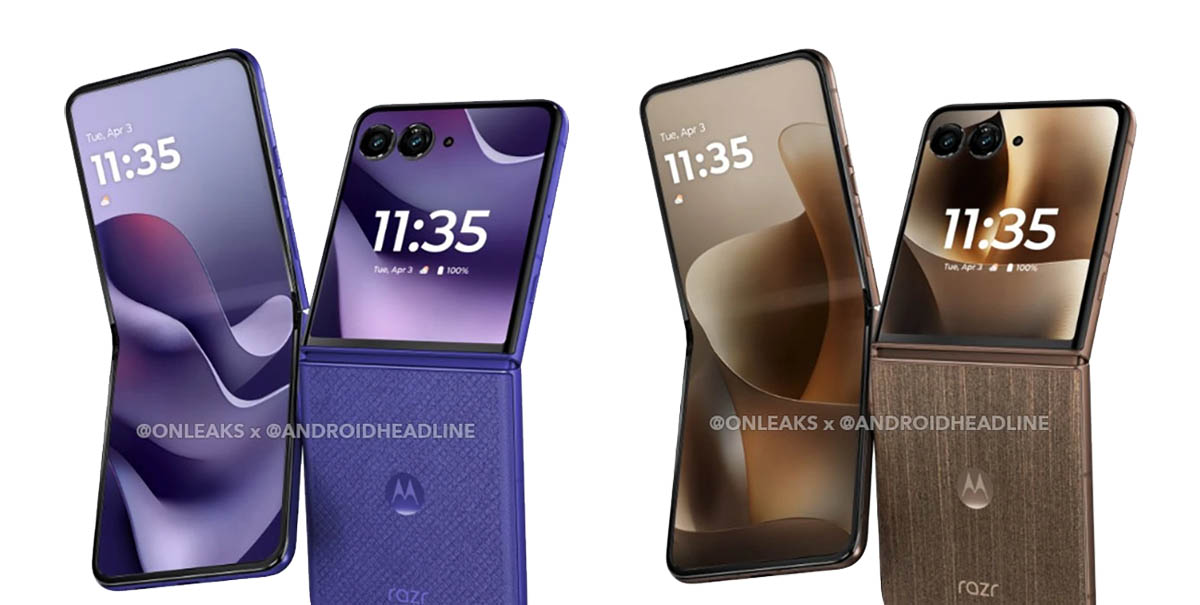 Motorola Razr 70 Ultra leaks Android Headlines OnLeaks intro