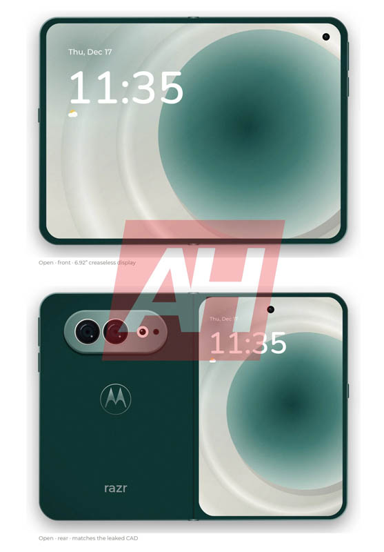 Motorola Razr Flex Android Headlines vert double