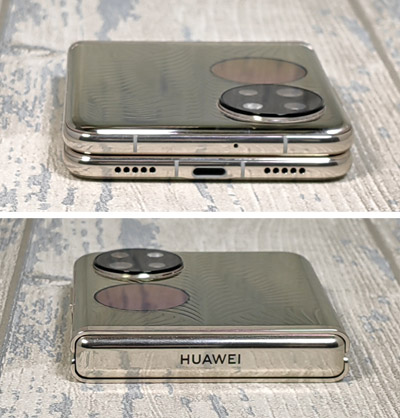 Profil Huawei P50 Pocket fermé