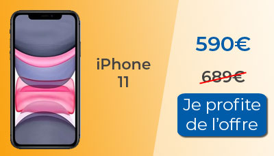 Soldes : iPhone 11 en promotion
