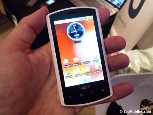Acer dévoile le Liquid, son premier smartphone Android