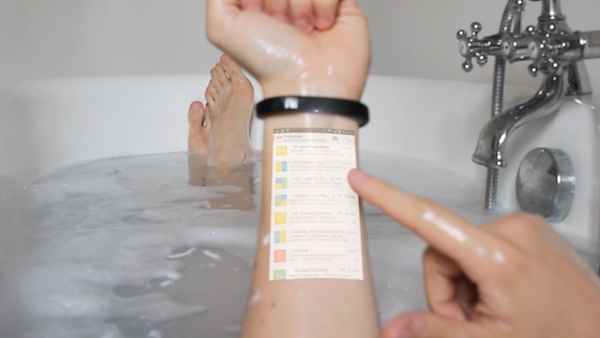 Cicret Bracelet : l’accessoire connecté avec un écran long comme le bras