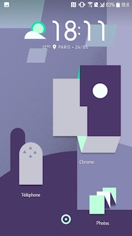 HTC Desire interface