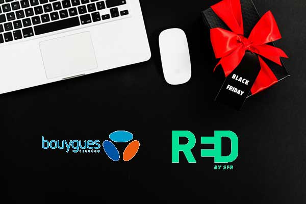 Forfait illimité à 5€ : profitez des promos Black Friday de RED by SFR et Bouygues Telecom