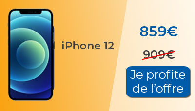 50 euros de remises sur l'iPhone 12