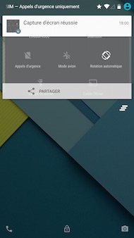 Google Nexus 6 Interface