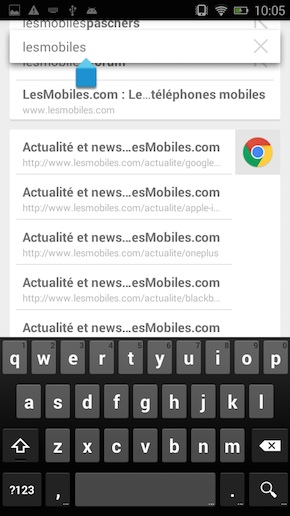 Infinix Race Jet 4G clavier